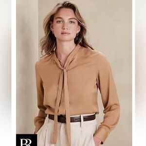 Banana Republic TIE-FRONT BLOUSE